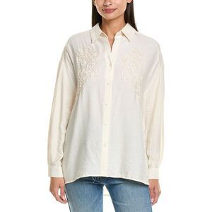 Anna Kay Womens Romouna Shirt, White